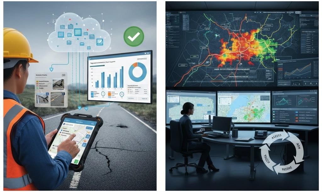 How Mobile Survey Apps Enhance R-MIS for  Budgeting and Maintenance Planning 