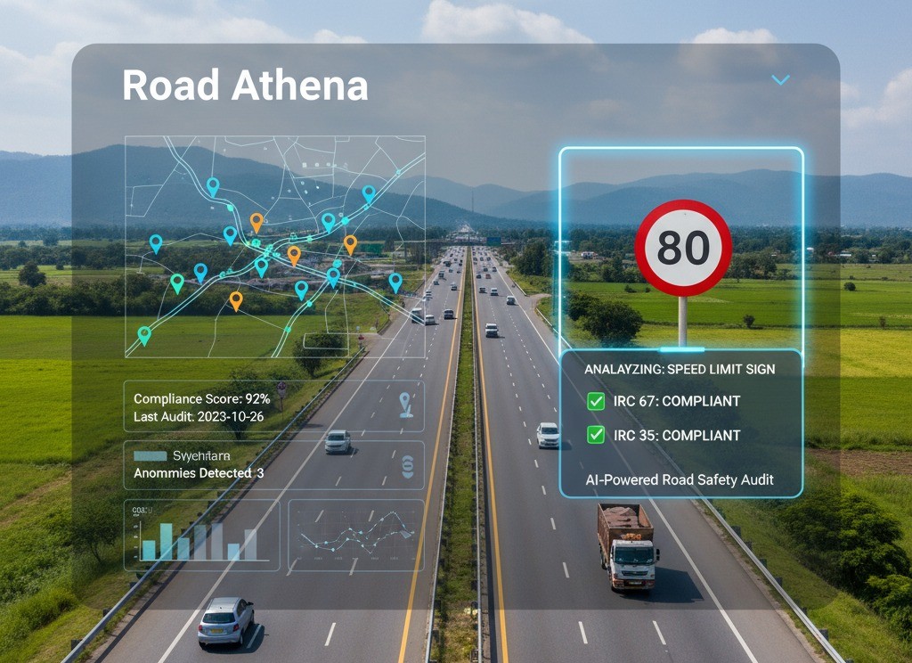 Road Safety Audits Using Hanu AI’s Road Athena Platform as per IRC 67 and IRC 35